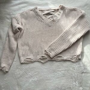 COPY - Cropped knit sweater